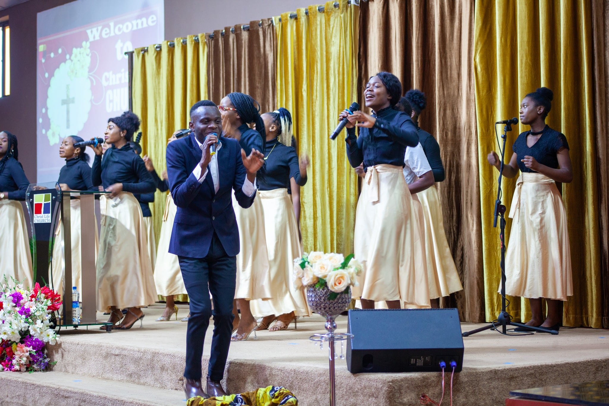 Worship Team at Lusaka